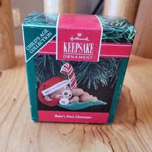 Hallmark Keepsake Baby's First Christmas Ornament